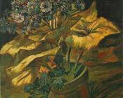 文森特 威廉 梵高 : 花盆里的爪叶菊